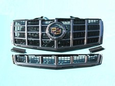 12 13 Cadillac Cts Base Front Bumper Cover Upper Lower Grille Emblem Used 12 13 Cadillac Cts Base Front Bumper Cover Upper Lower Grille Emblem Used