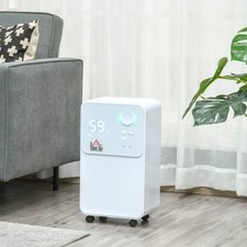 12L/Day 2000ML Portable Quiet Dehumidifier for Home Laundry Room Bedroom Basemen