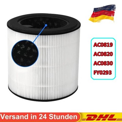 Für Philips Ersatz HEPA 3-in-1 Aktivkohle Filter für AC0830/10 (FY0293/30)