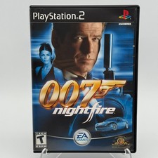 007 James Bond Nightfire PS2 PlayStation 2 Game & Case w/ 1 Year Warranty