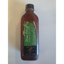 Bath  Body Works Stress Relief Eucalyptus Spearmint Moisturizing Body Oil 4oz