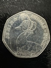 Jemima Puddle Duck 50p Circulated Coin