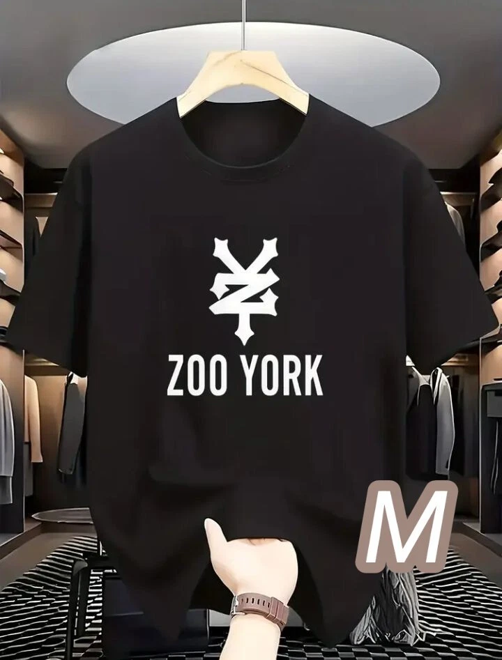 Quick Dry Dry T Black M Size ZooYork Plus Size Adult Message T shirt