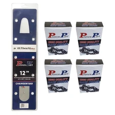 12In Bar and 4 Chains 3/8LP .050 44DL For Echo PPT-265S, PPT-266, PPT-266H