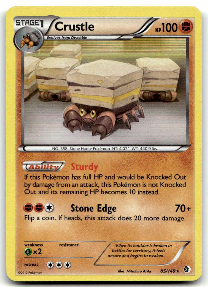 Crustle 85/149 Boundaries Crossed Holo Rare NM