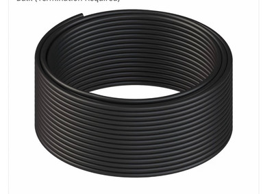 LINKUP-Cat8 Ethernet Cable S/FTP 22AWG Screened 2000MHz 40Gbps 165ft Black New