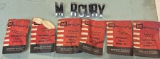 6 Nos Oem 1958 Mercury Hood Letters Emblems Montclair Monterey Baf 16606 No E 6 Nos Oem 1958 Mercury Hood Letters Emblems Montclair Monterey Baf 16606 No E