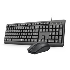 Redragon Wired Keyboard and Mouse Combo, Full-Size Spill Resistant Computer K...