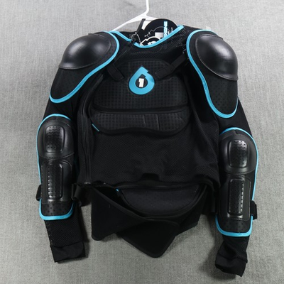 #ad SixSixOne Comp Pressure Suit Protective Jacket Mens Medium Black Mountain Bike $124.99