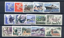 151125 TIMBRE FRANCE GUERRE surcharge ALGERIE FRANCAISE 13/05/58 série complète