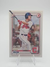 2020 Bowman Draft 1st Bowman Petey Halpin #BD-69 Cleveland Indians