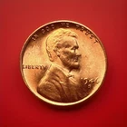1946-S Lincoln Wheat Cent PennyGEM RED BU From an OriginalBank Roll