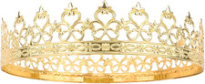 Royal King Crown and Tiara Prince Crowns Full Round Tiaras