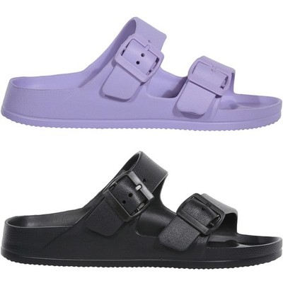 Regatta Damen Brooklyn Double Strapp Sommer Flip Flop Pantoletten Slider Sandalen