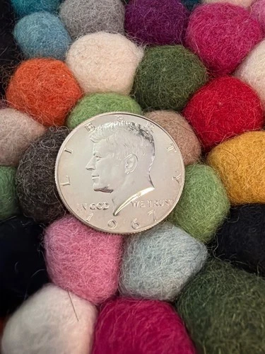 1967 Kennedy PROOF half dollar 40% silver