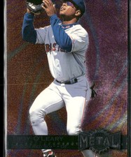 1996 Metal Universe #18 Troy O'Leary Platinum