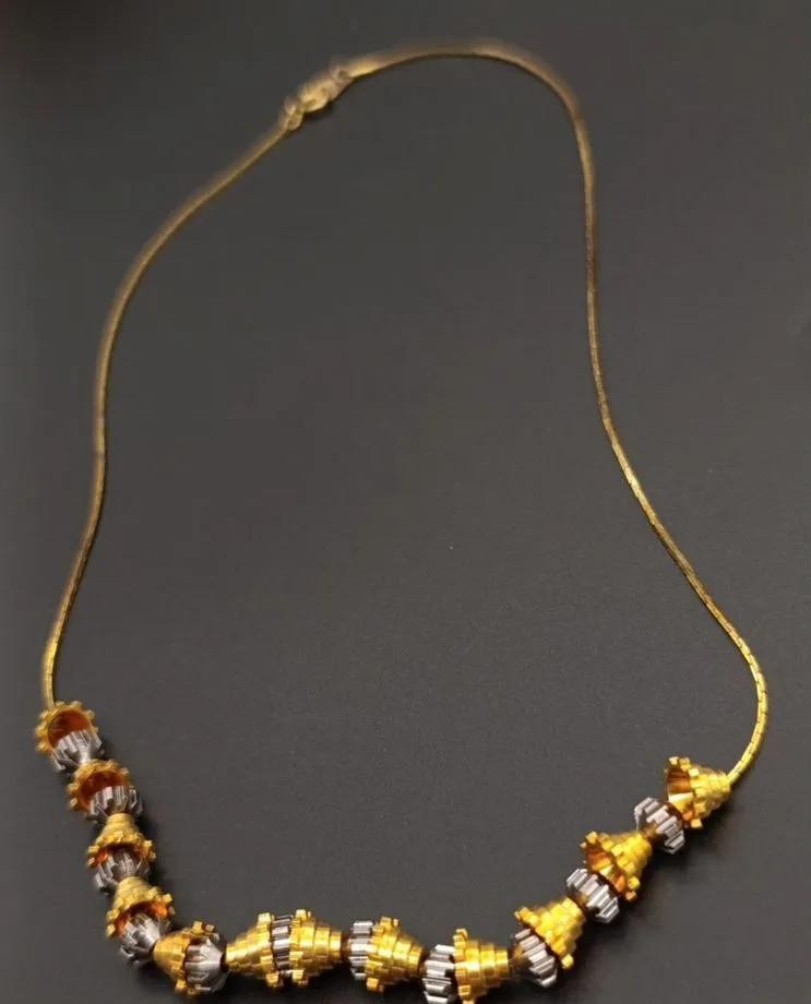 Steampunk Style Necklace Mobile Mechanisms 8.6