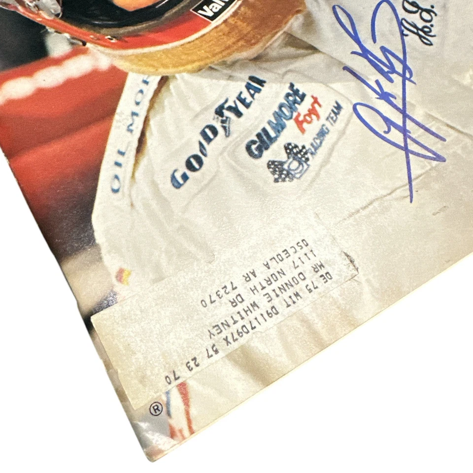 A.J. Autógrafo firmado por Foyt 1975 Indy 500 Sports Illustrated ¡Revista completa! RARO! Foto 3 de 4