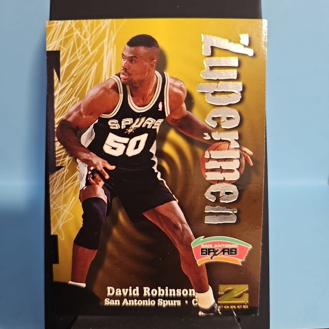 1997-98 SkyBox Z-Force #203 David Robinson HOF San Antonio Spurs