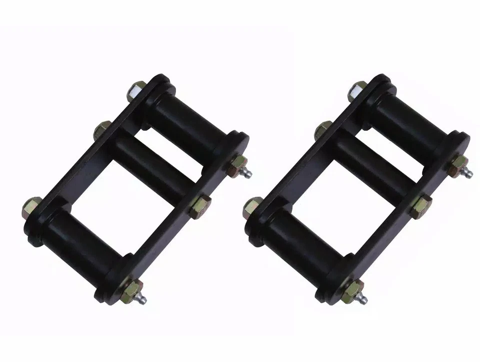 Rugged Ridge Leaf Spring Shackle Kit Front Heavy Duty 18265.05 Fits 1976-1986 CJ Foto 4 de 4