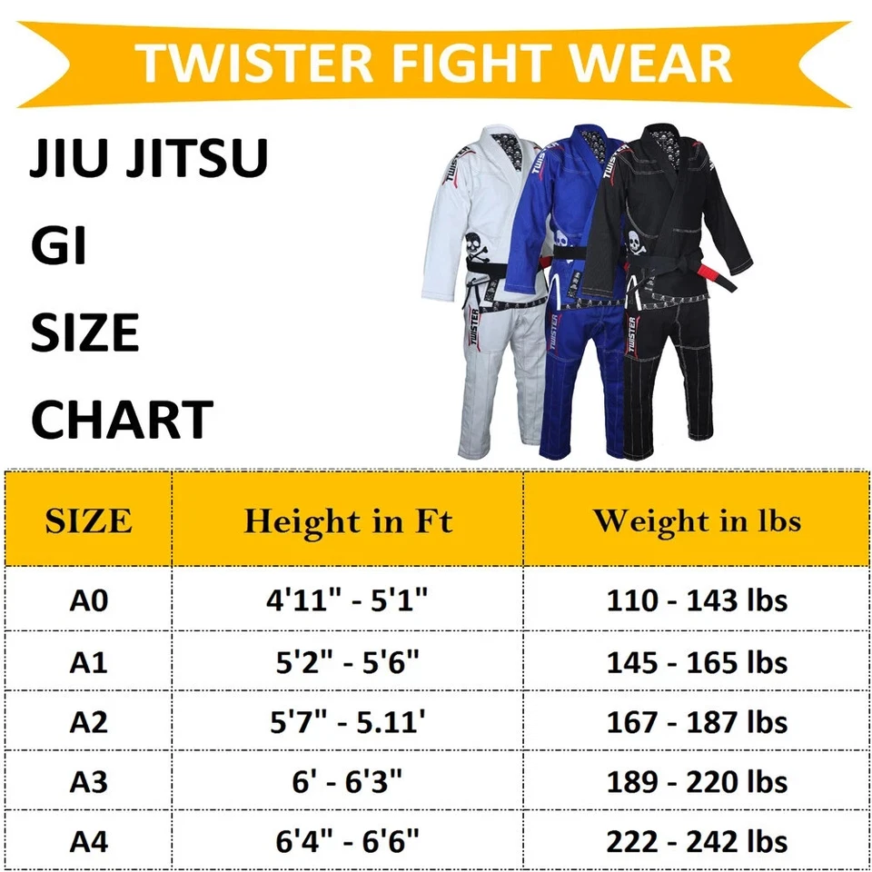 Twister Contest BJJ Gi, Brazilian Jiu Jitsu Gi/Uniform  Pearl wave - Image 4 of 4