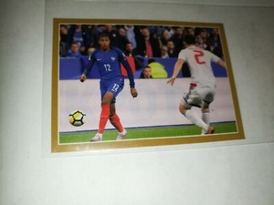 2018 Panini World Cup Kylian Mbappe Rookie Sticker