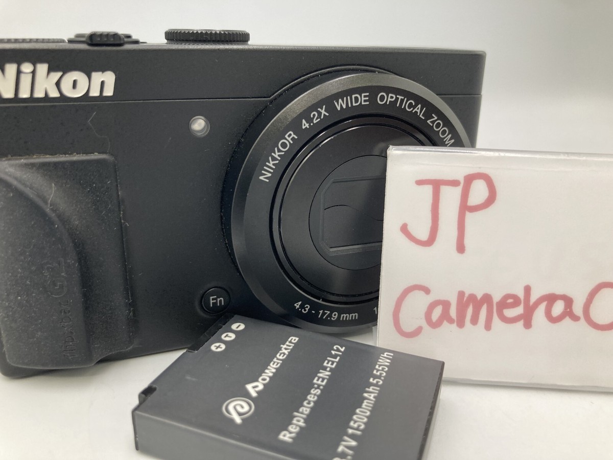 Excellent Nikon Coolpix P310 black Compact Digital Camera