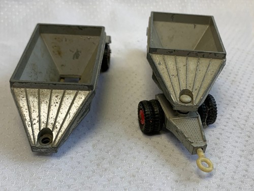 Vtg Matchbox King Size K-4 Fruehauf Hopper Train Diecast 1:43 Vehicle Work Truck - Picture 6 of 23