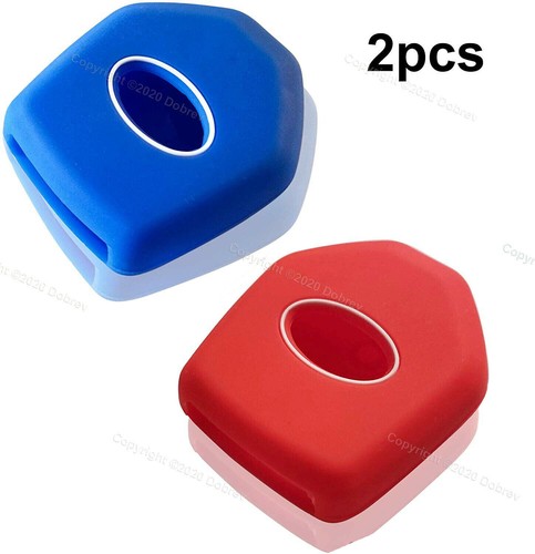 2 Silicone 3+1 Entry Remote Case Holder Protector Fob Cover for Subaru Smart Key - Picture 3 of 4