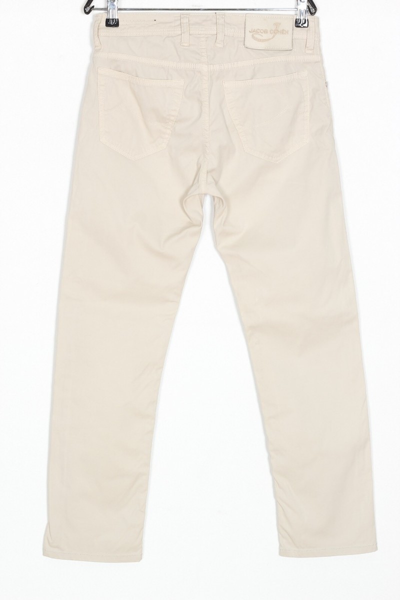 す*ん様 JACOB COHEN STYLE 666 ベージュチノパン 33 JACOB COHEN J668 Comfort Stretch Pants Trousers Men Size W31 L28
