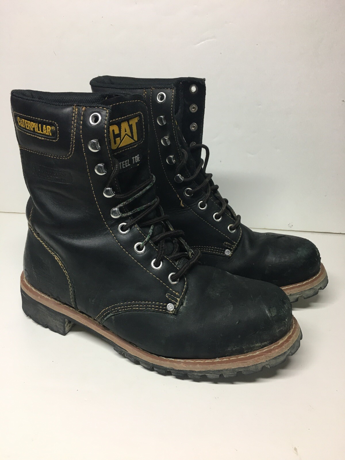caterpillar logger boots