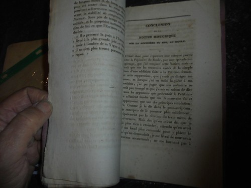 Suite :Notice Historique La Pépinière du Roi au Roule Début XIXe siecle Paris - Picture 7 of 8