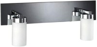 Badleuchte Badlampe Wandlampe Ice V. Massive Spiegelleuchte Weiß 2Xe14 IP21