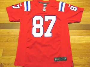 red gronkowski jersey