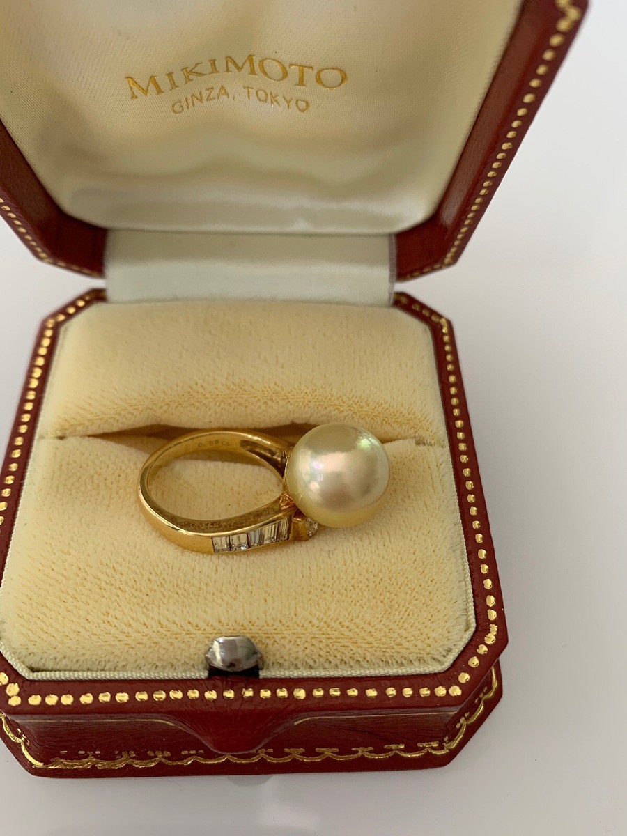 Mikimoto Ginza Tokyo Collection 12mm Golden South Sea Pearl