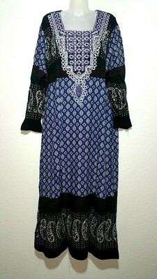 Abaya Maxi Dress Kaftan IN Arabic Orient Dress Jellabiya Djellaba Djelaba