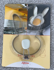 Stainless Steel Bunny Rabbit Head Baking Ring - Eggs Pastry Cake