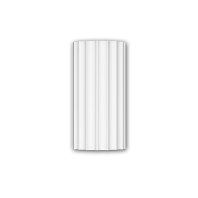 Profhome 412004 Vollsäulen Segment Fassadenstuck Säule Fassadenelement