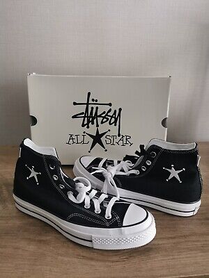 Converse x Stüssy Chuck 70 Black White Men's 9 / Women's 11 Converse x Stüssy Chuck 70 Black White Men's 9 / Women's 11