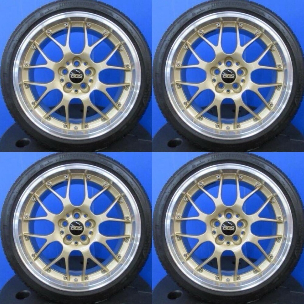 BBS RS-GT RS907 18インチ 7.5J +48 100 4本セット｜タイヤ・ホイール