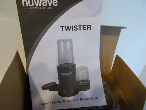 Nuwave Twister Blender 22093 Large & Small Cups 2 Blades NEW in BOX