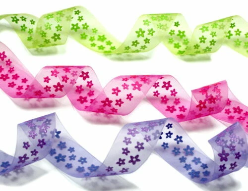 Bastel-Bänder Blume-Band-Meterware