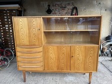 Hellerau Highboard 602 Schrank Vintage DDR Bauhaus Franz Ehrlich 1966