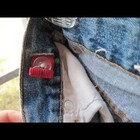 Arizona Loose 10 Slim 100% Cotton Blue Jean Pants Preowned Adjust Waist Button — photo 4