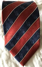 2004 REPUBLICAN CONVENTION Red Blue striped Statue of Liberty  POLITICAL Necktie