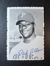 1969 Topps Deckle Edge Dick Allen #26, creased - 50% off 5 or more under $5