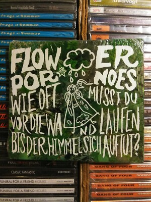 FLOWERPORNOES / Wie Oft Musst Du Vor Die Wand CD 2007 NEW SEALED Flower Pornoes