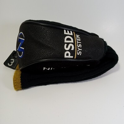 Nickent PSDE System Golf Club Head Cover Driver Wood Rescue Hybrid Neoprene Felt