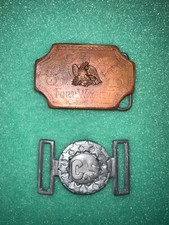 Two Civil War Buckles