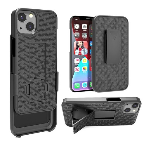 For IPhone 16 15 14 13 12 Mini Pro MAX XR 8 PLUS Waist Belt Clip Cover Back Case - Picture 7 of 12